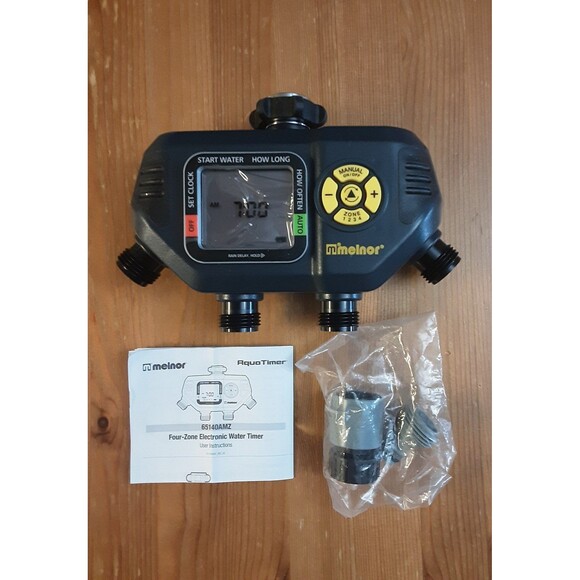 Garden Water Timer Melnor 65140AMZ Black, Yellow - Picture 2 of 3